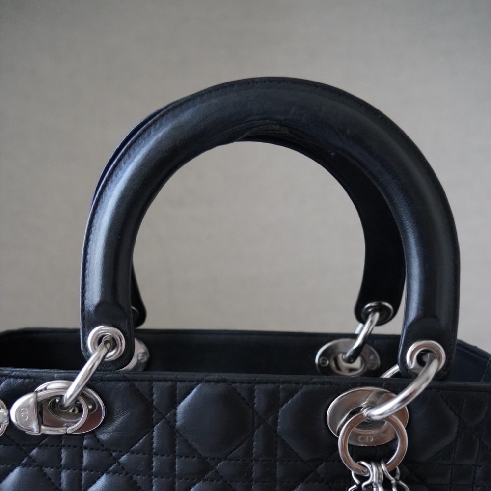 Dior Lady Bag Lambskin Medium Size - Picture 3 of 7